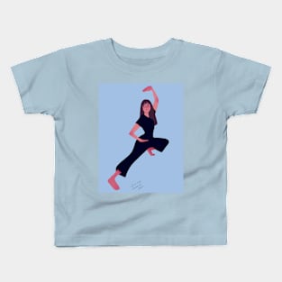 Karate girl Kids T-Shirt